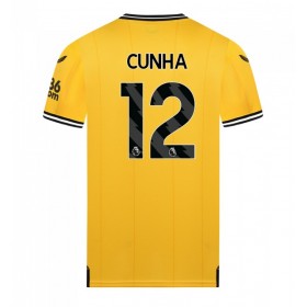 Wolves Matheus Cunha #12 Heimtrikot 2023-24 Kurzarm